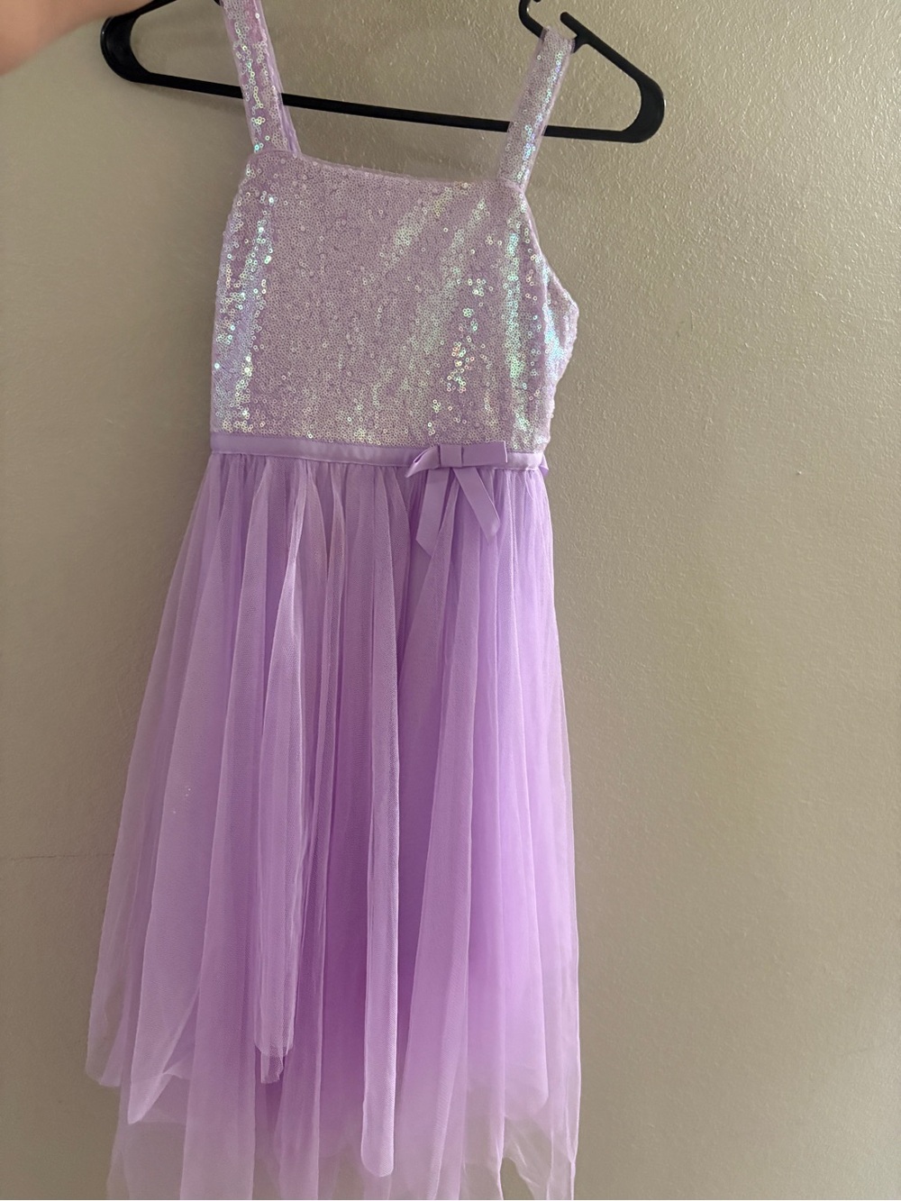 Zunie Lavender Sequin Tulle Party Dress for Girls